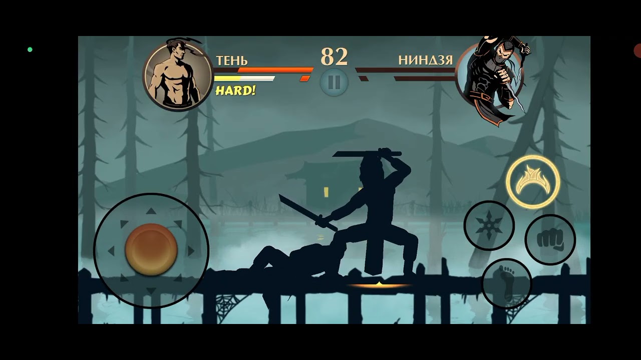 Shadow Fight 2 Сет Учихи Шисуи Против Ниндзя Из Всех Выживании 
