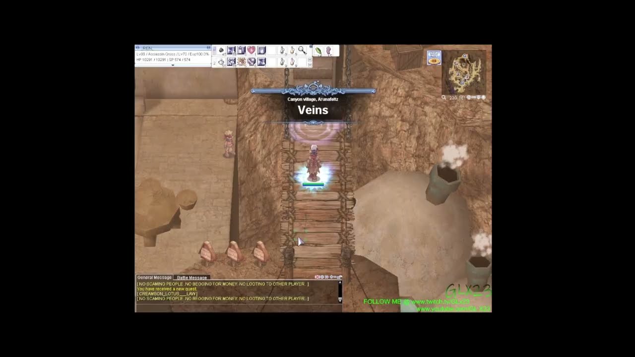 RAGNAROK ONLINE: 3RD JOB CHANGE TO Guillotine Cross