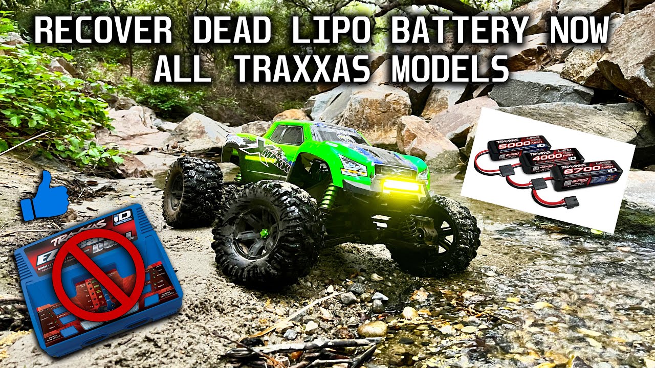 ВОССТАНОВИТЕ БАТАРЕЮ TRAXXAS LIPO EASY SAFE | Батарея Lipo не заряжается | Ошибка низкого напряже...