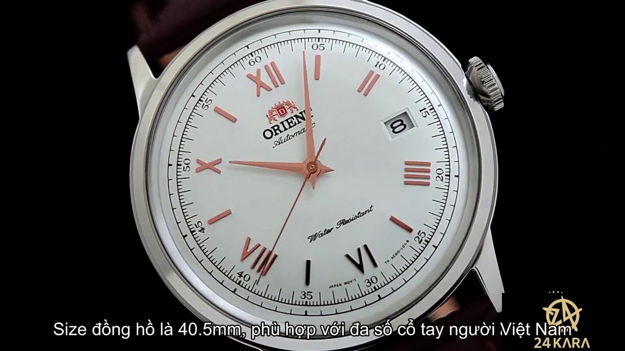 [Review Đồng Hồ] - Đồng hồ Orient FAC00007W0 FAC00008W0 FAC00009N0 FAC00009W0 Bambino Gen 2