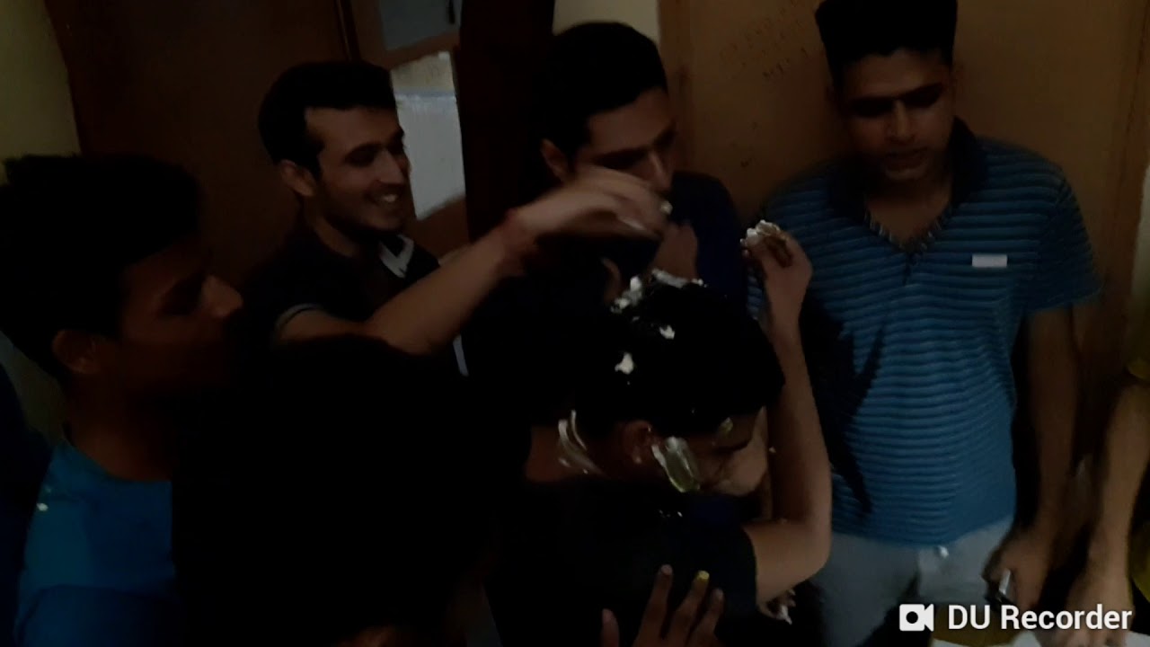 A.I.L.(Army Institute of Law, Mohali) Boys Hostel B'day Celebration || Batch 2018