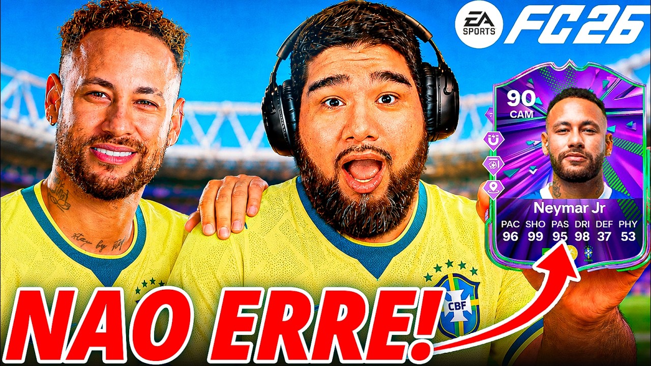 FC 26 | 🔥NAO ERRE NA NOVA EVOLU&Ccedil;&Atilde;O DO NEYMAR NO ULTIMATE TEAM!