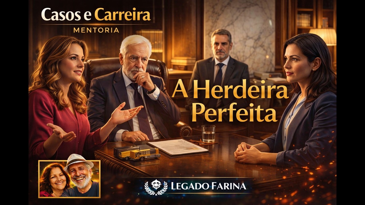 A Herdeira Perfeita (Testamento do Fundador) - Casos e Carreira: Mentoria | Legado Farina