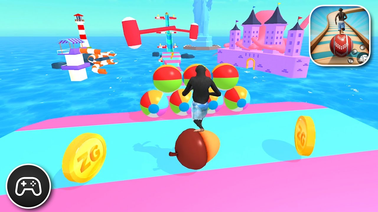 Rolling Balls Master - Gameplay Walkthrough Part 4 - Racing Game Levels 10-11 (iOS, Android)