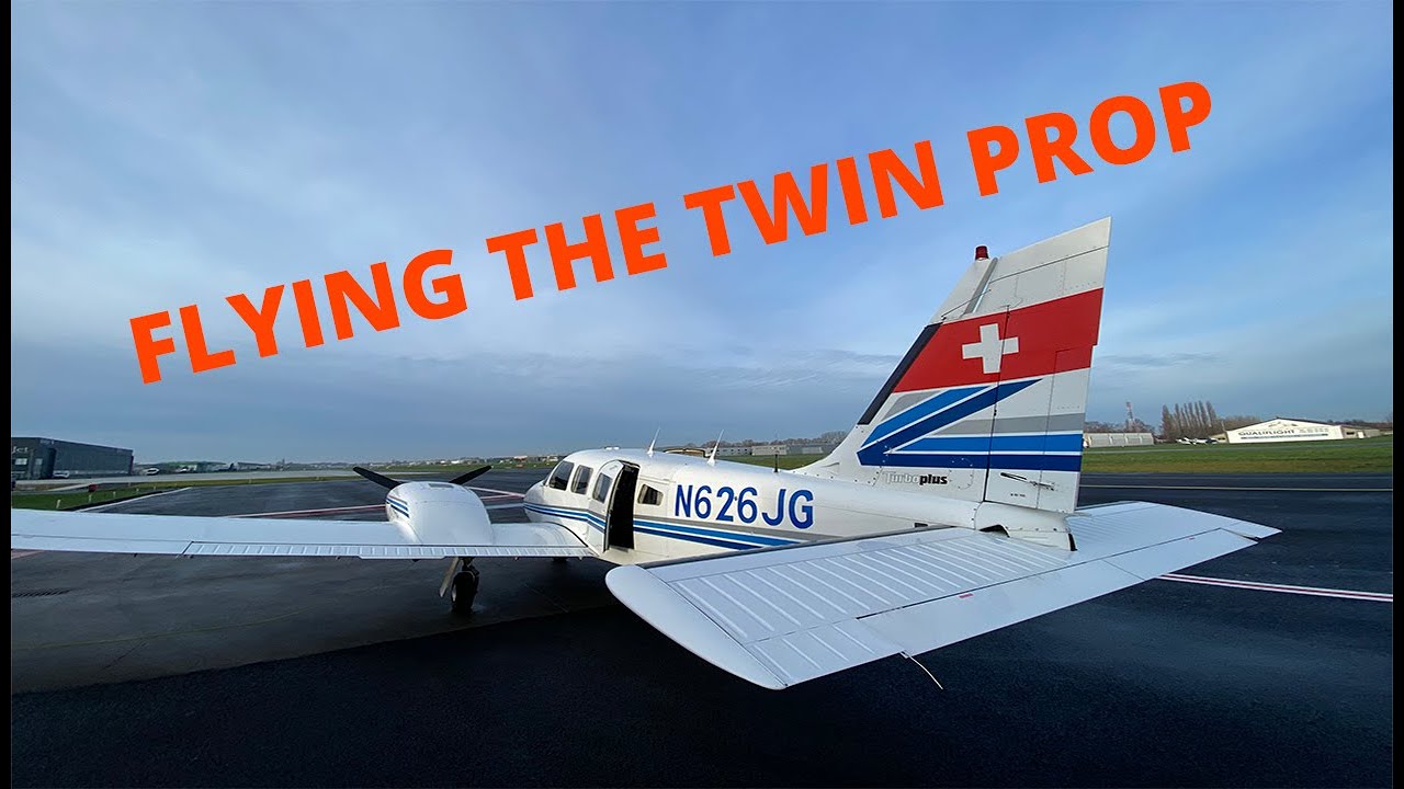 Vlog #2021_11 Flying the Twin Prop Seneca