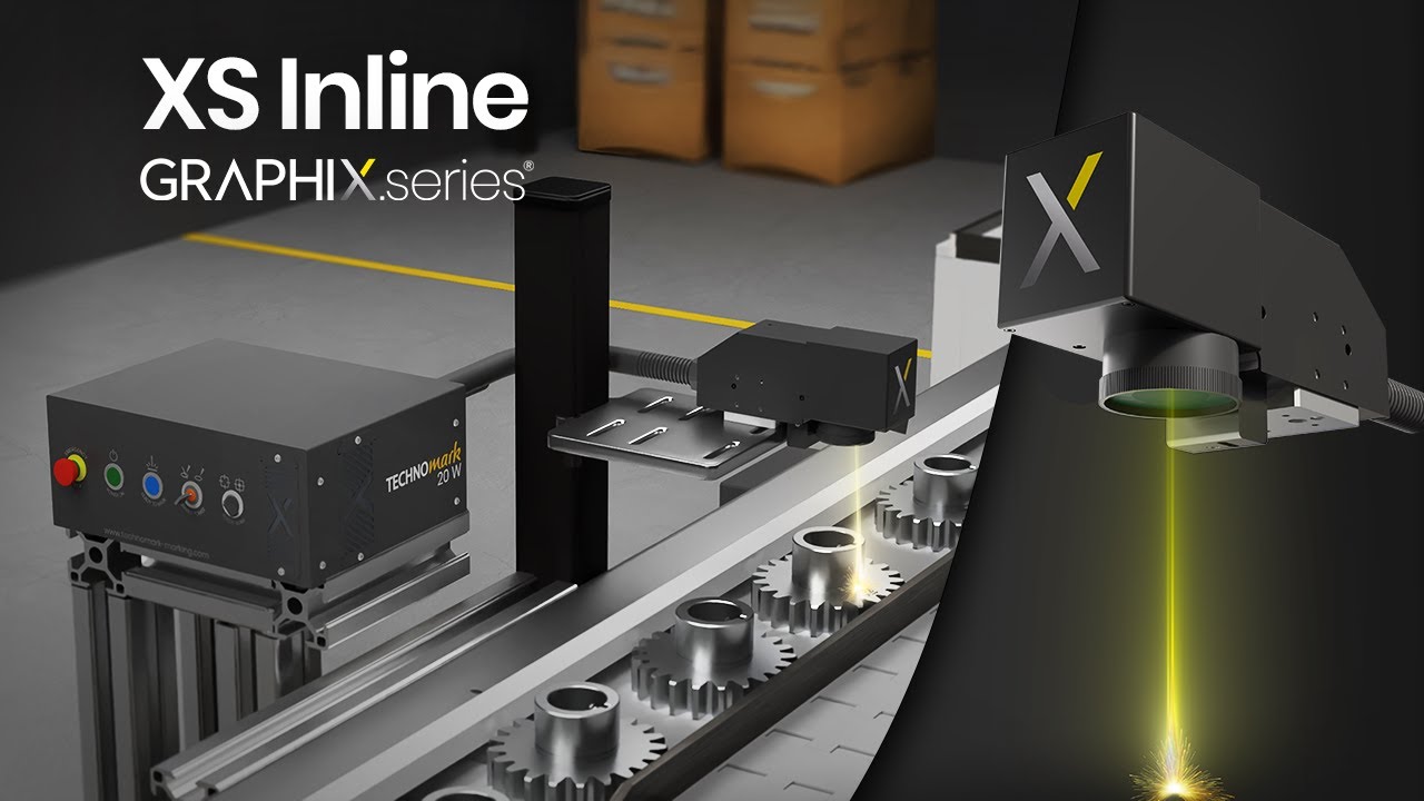 XS Inline – kompaktowe, zintegrowane rozwiązanie do znakowania laserowego