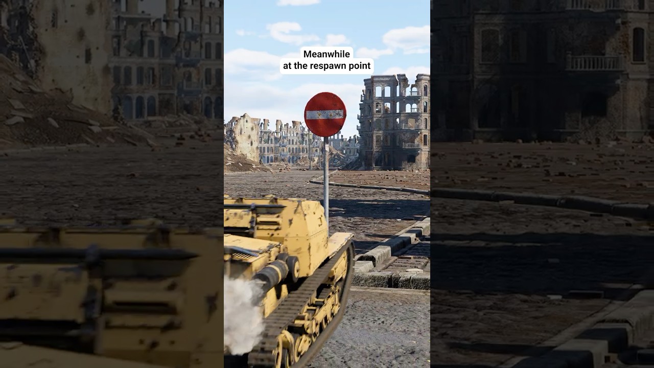 В точке возрождения противника... 🛑