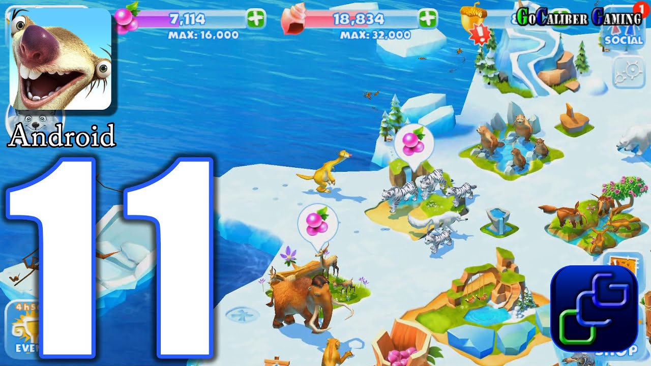 ICE AGE Adventures Android Walkthrough - Part 11 - Sula Sea Cliffs
