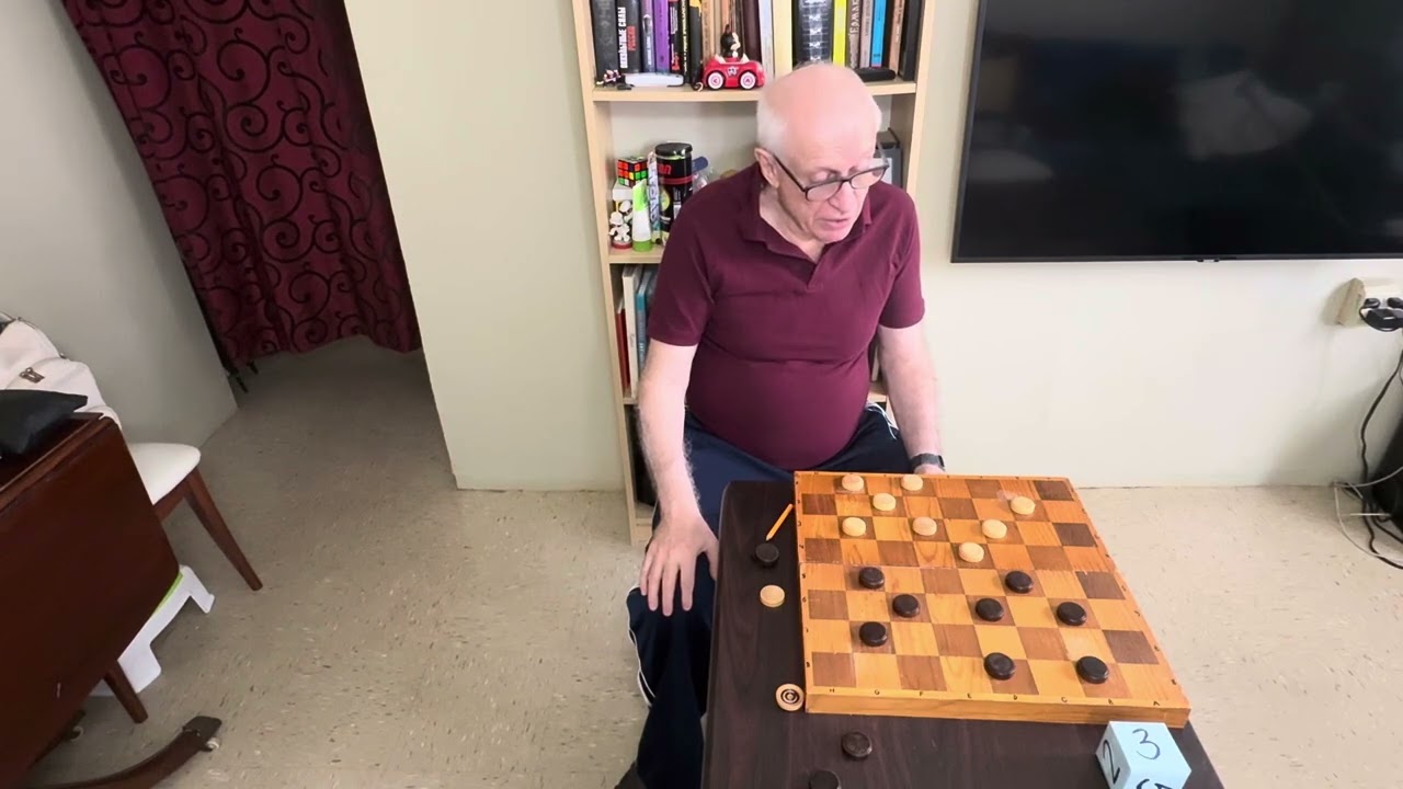 Russian checkers lesson 2128***