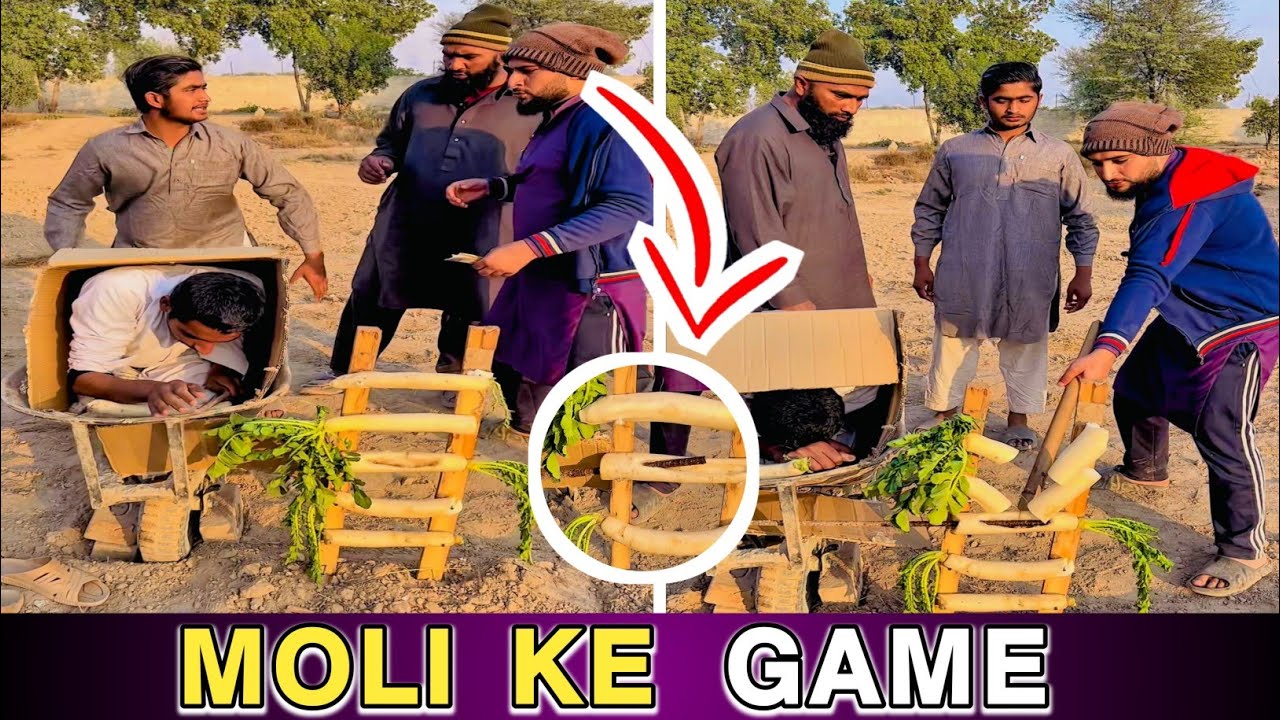Moli Ke Game Mehngi Par gi🥕🪓 | Teamazizsaghir 
