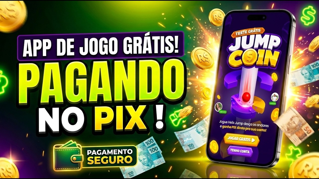 APLICATIVO DE JOGO GR&Aacute;TIS PARA GANHAR DINHEIRO NO PIX PAGANDO!