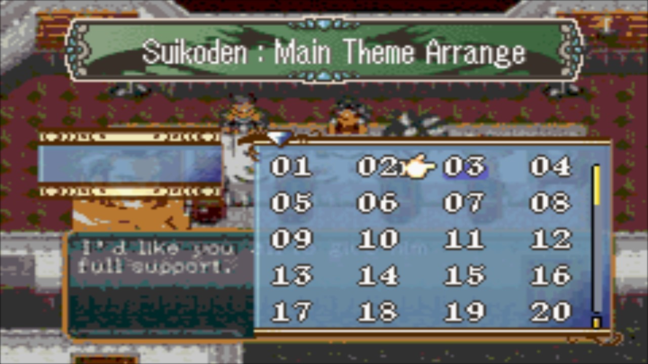 Suikoden : Main Theme Arrange (Fire Emblem GBA SoundFont)