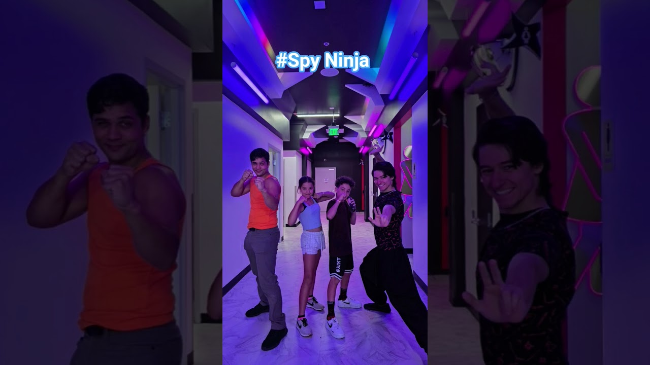 Lets go Spy Ninja HQ #vegas #spyninjas