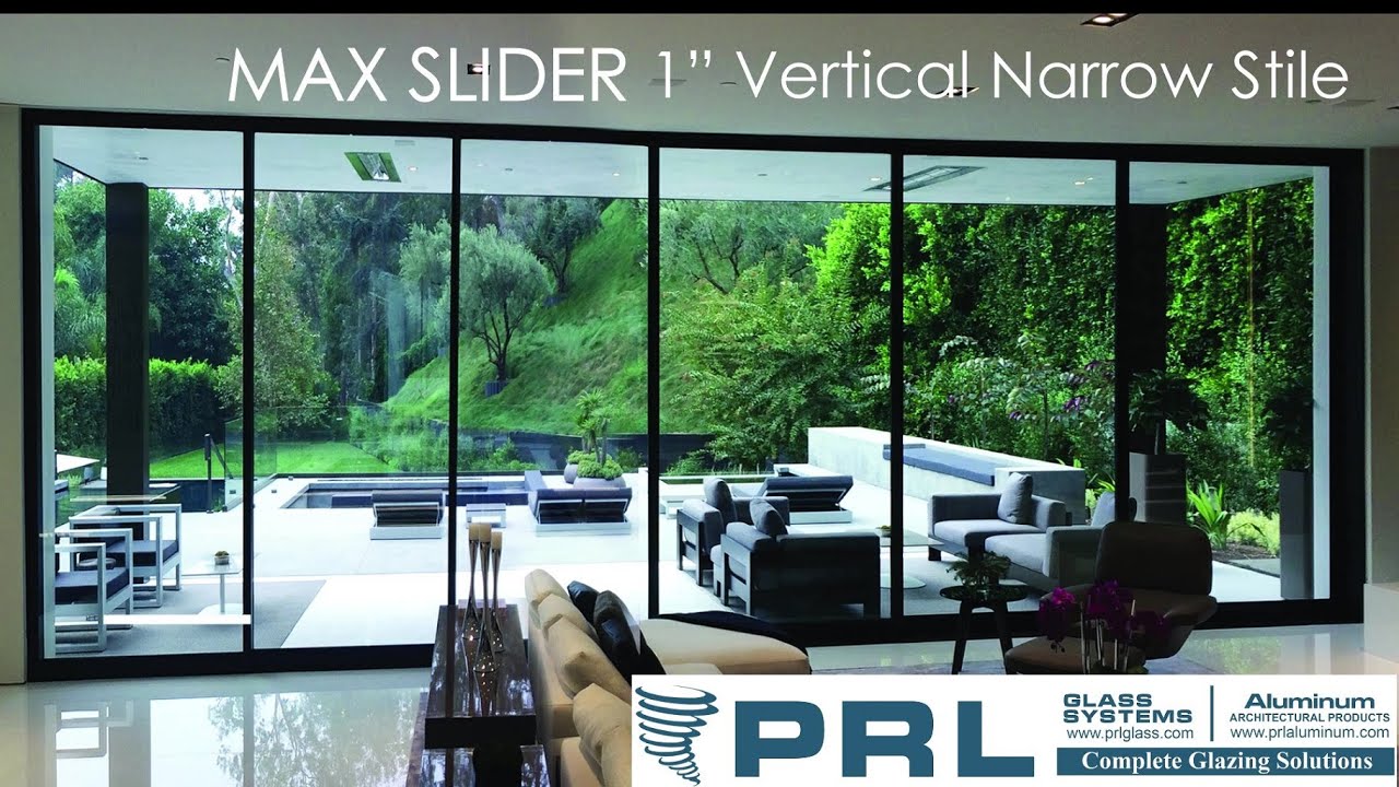 Shop PRL’s Ultra-Narrow Max sliders. Our exterior sliding glass doors have a lot to offer.