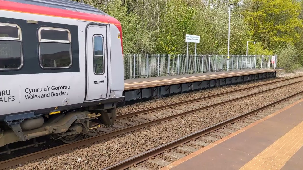 Energlyn & Churchill Park Station. Caerphilly. Wales.