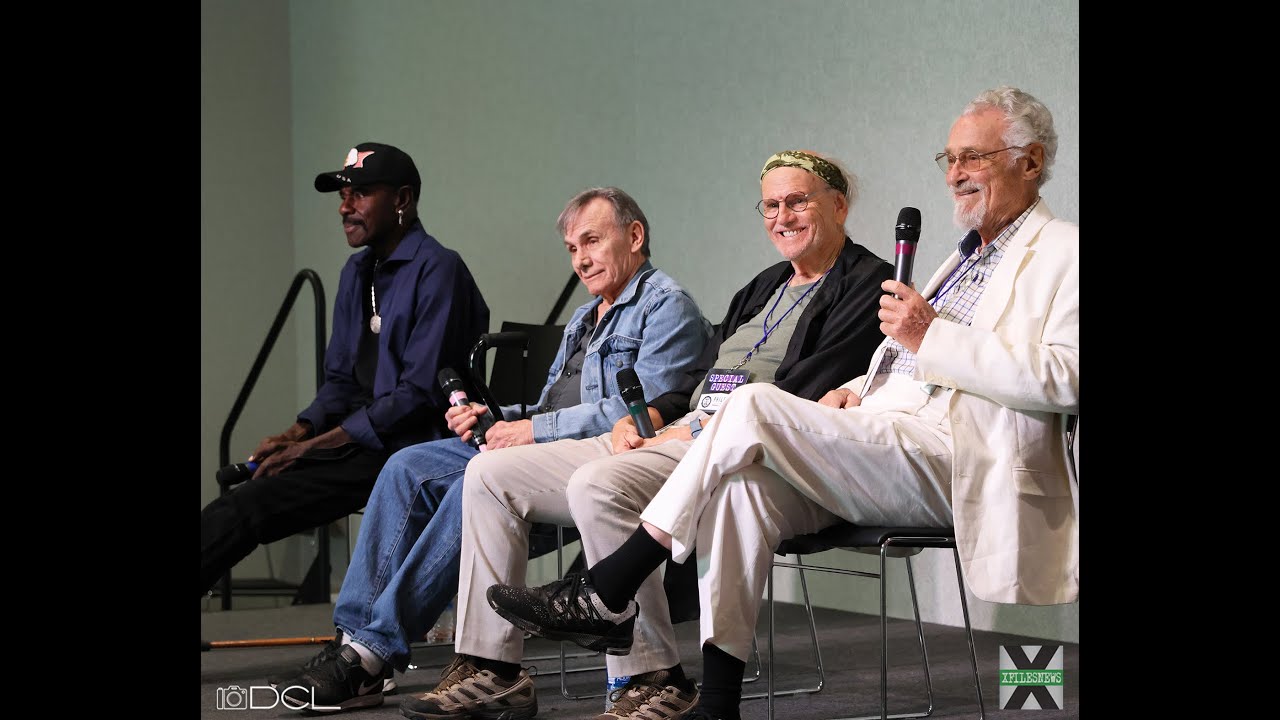 X-Files Character Panel Jerry Hardin, Larry Musser, Steve Railsback, Steven Williams - Phile Fest