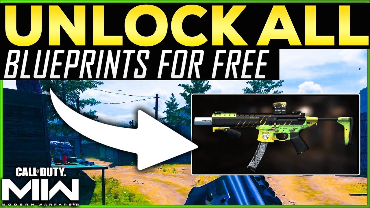 How to PULL BLUEPRINTS from LOCKED GUNS in WARZONE! 🔓 (Glitch Method)