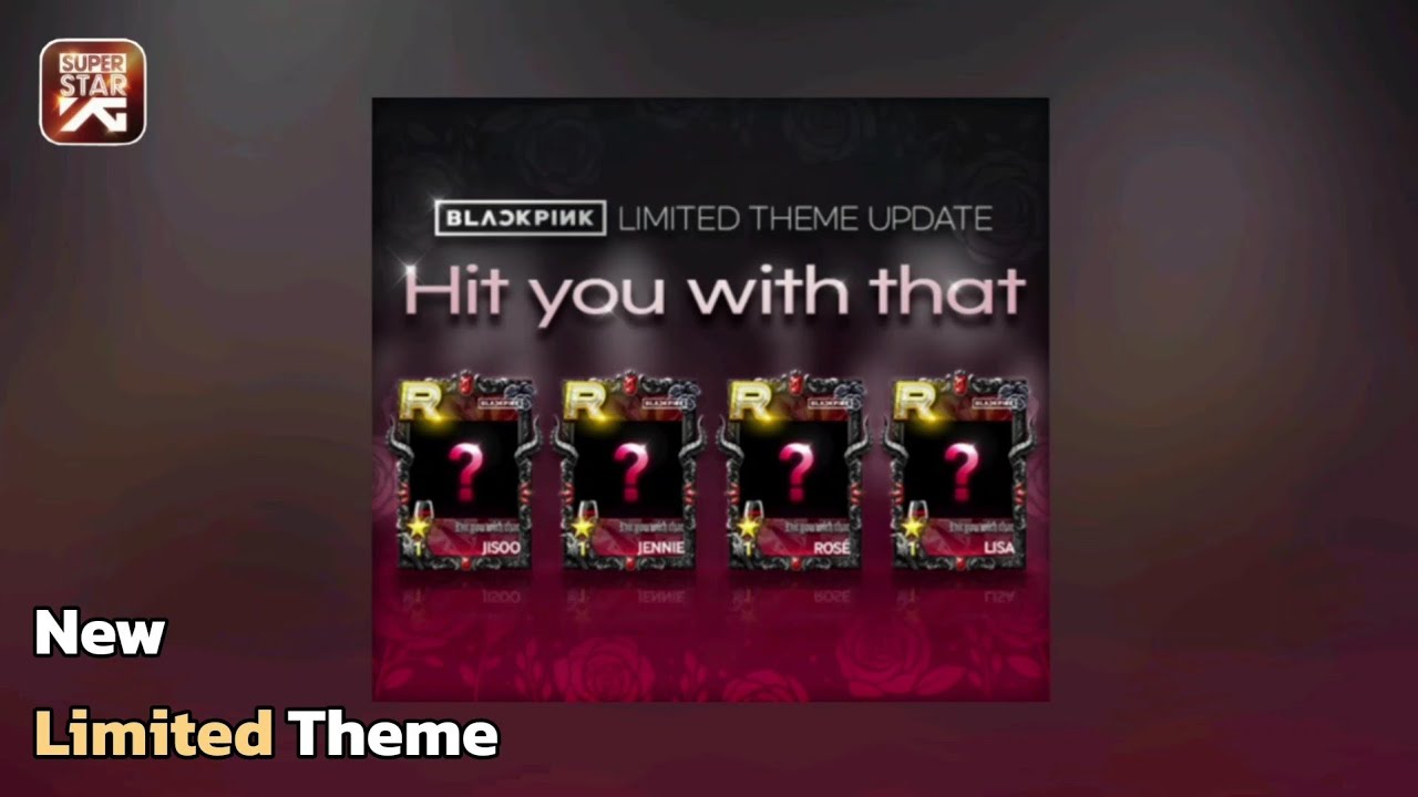 [SuperStar YG] BLACKPINK 'Hit you with that'