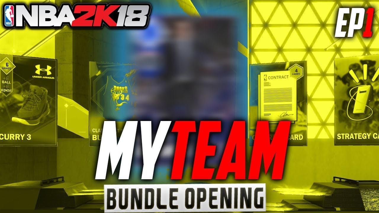 CRAZY AMOUNT OF SAPPHIRE PULLS! | NBA 2K18 MyTeam Gameplay | EP1