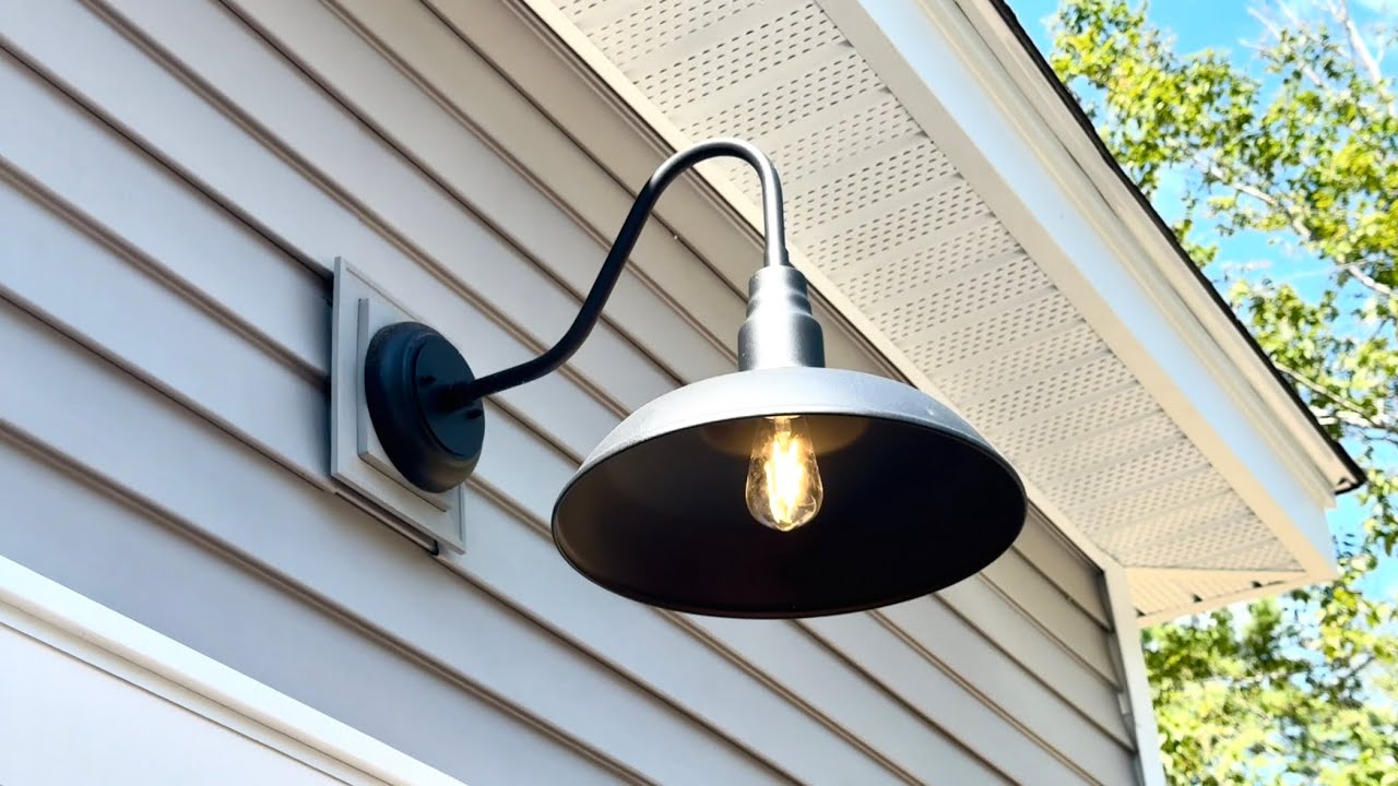 Andy&rsquo;s Take: GOALPLUS 10, 14, & 16&rdquo; Outdoor Gooseneck Barn Lights