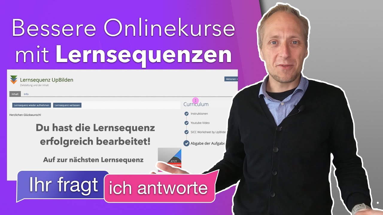 ILIAS Lernsequenz  - Lernerfreundlich strukturierte Onlinekurse leicht gemacht  (Tutorial 2022)