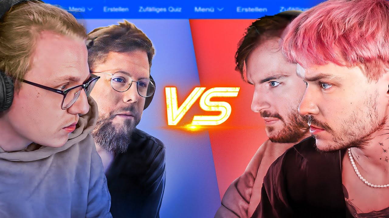 Das große Quiz Duell 2v2... und der Verlierer muss zahlen