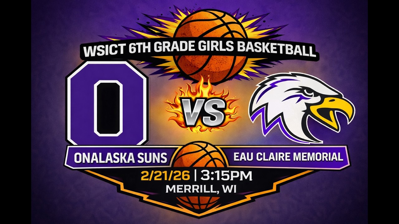 Onalaska Suns vs Eau Claire Memorial – WSICT (Pool Play)
