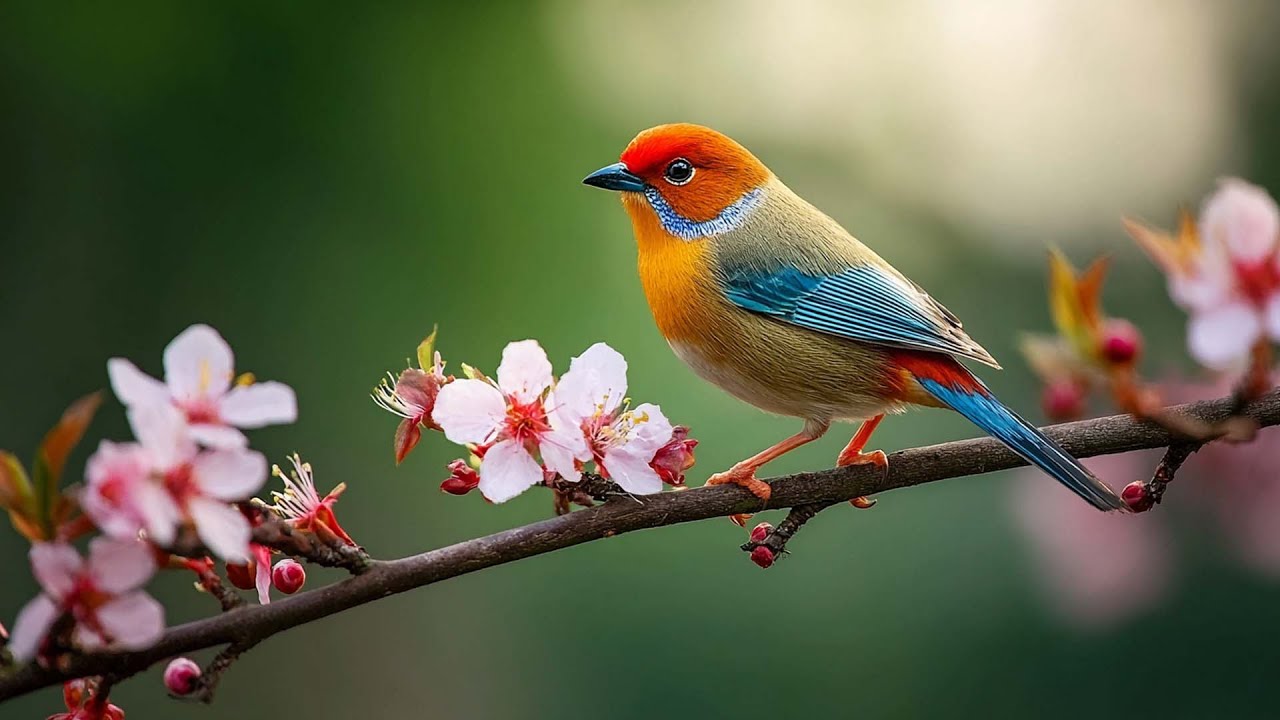 🌿 Calm Your Thoughts | Soft Piano + Birds Singing for Relaxation, Focus Flow & Mind Rest 🌷