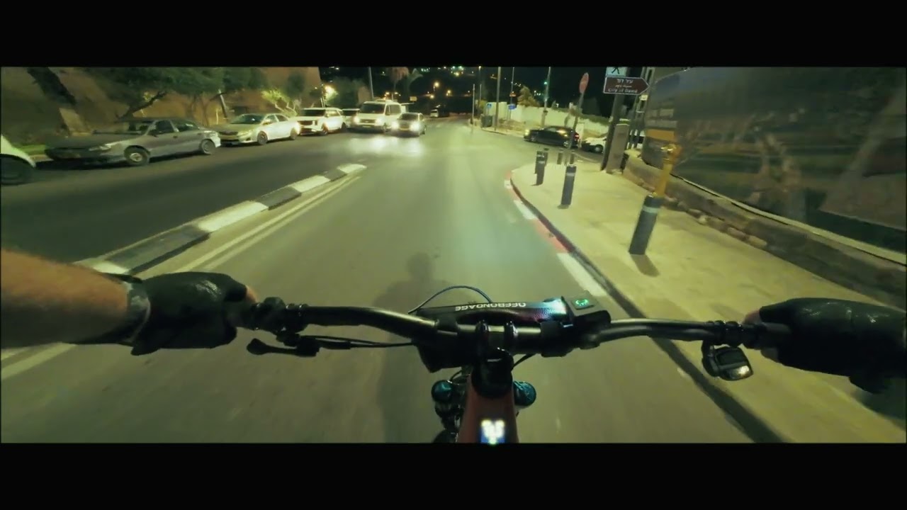 Night Jerusalem trip with LEVO COMP CARBON G4