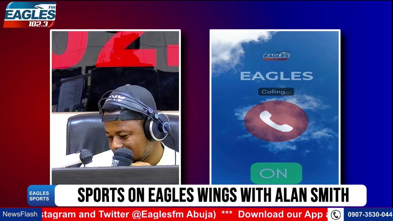 SPORTS ON EAGLES WINGS WITH ALAN SMITH
