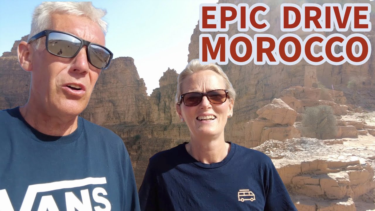 Vanlife Morocco : Epic Campervan  Drive on the R107 and Adventures in Tafraoute