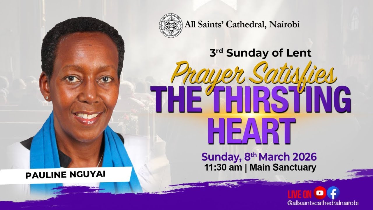3rd Sunday of Lent  || Prayer satisfies the Thirsting Hearts  || 11:30 AM || 08.03.2026