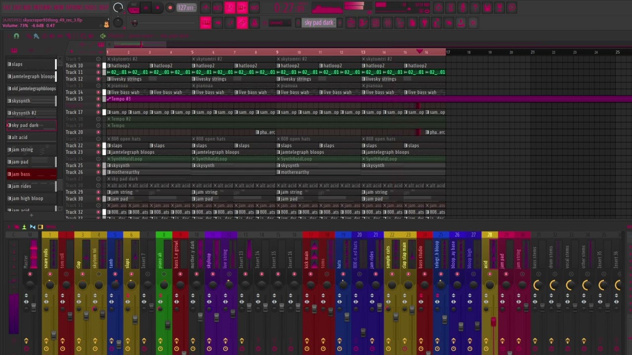 underworld mmm skyscraper/jamscraper woof live mixing sketch