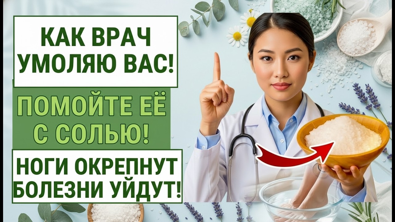 uЧаще МОЙТЕ Эту Часть Тела С СОЛЬЮ И УДИВИТЕСЬ Результату