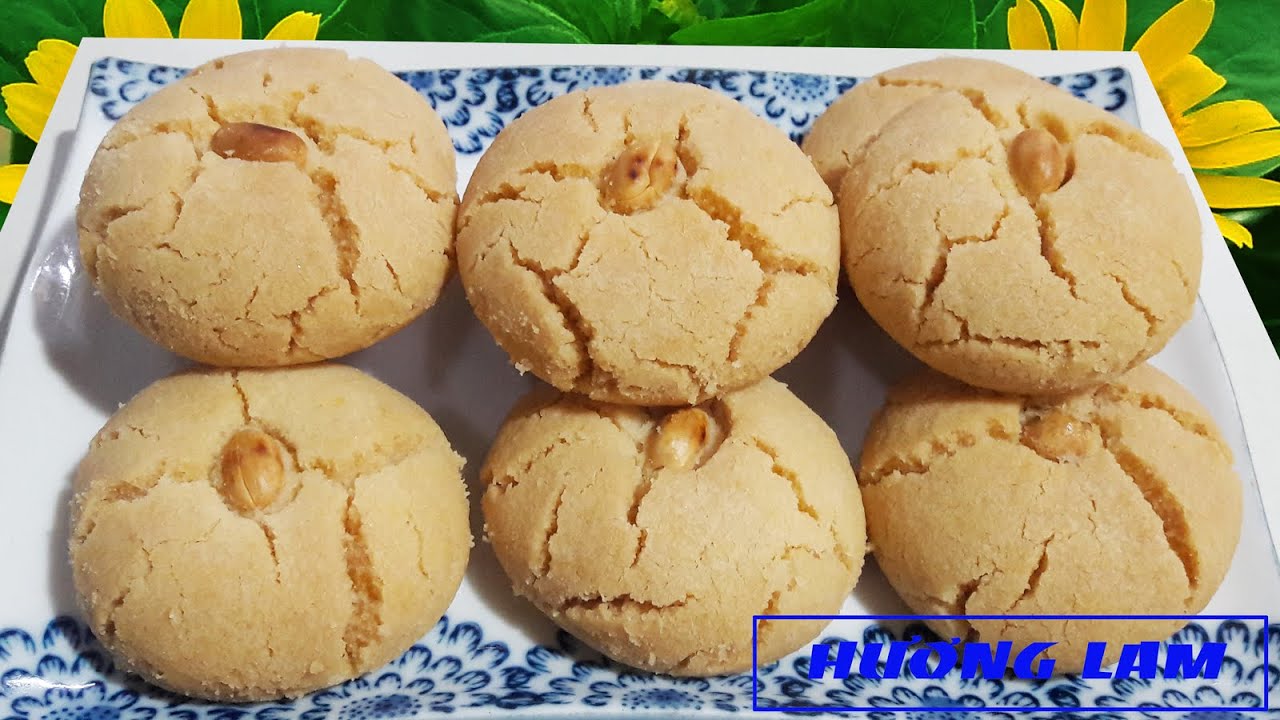 BÁNH BỘT ĐẬU CHAY - Cách làm bánh bột đậu không trứng thơm ngon, xốp, giòn tan - Huong Lam