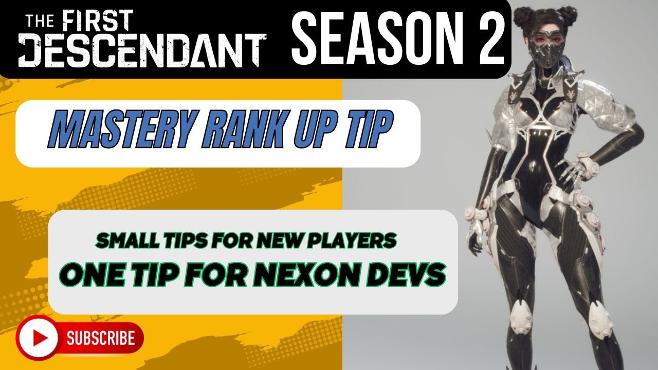 #tfd  Season 2 : ONE tip for The DEVs and Mastery Rank Tips For New Players   #pc