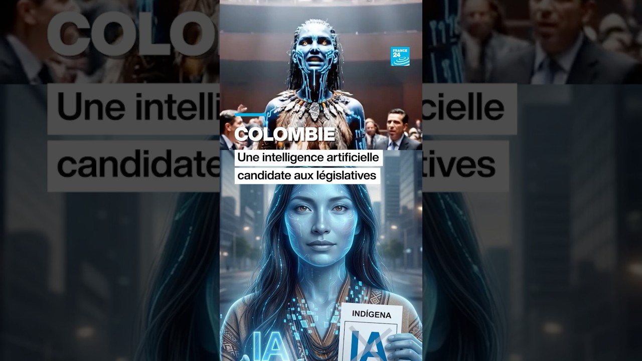 Colombie : une intelligence artificielle candidate aux l&eacute;gislatives &bull; FRANCE 24
