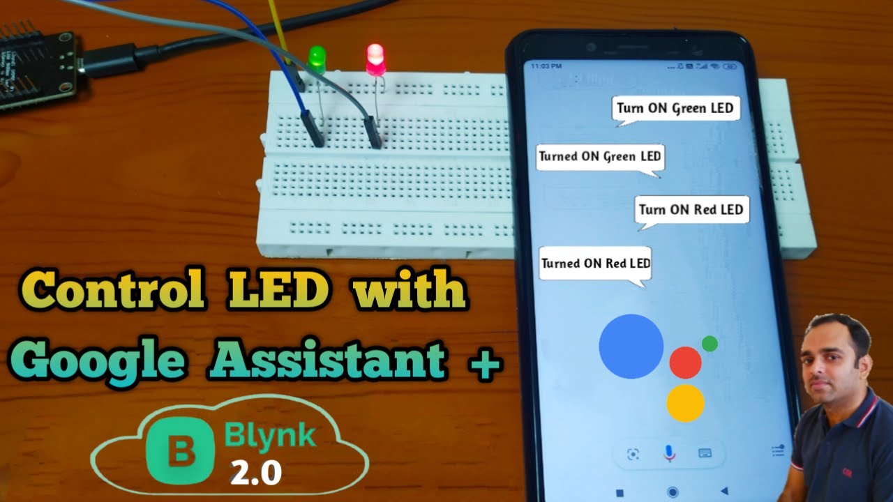 Управление светодиодом с помощью Google Assistant и Blynk 2.0 | IFTTT | Blynk 2.0 | NodeMCU