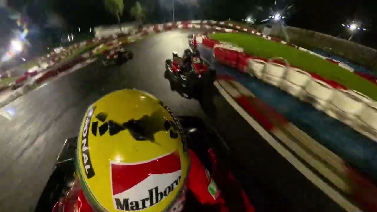Corrida de Kart na chuva - Turma do Kart - KGV 101 - Kartódromo da Granja Viana