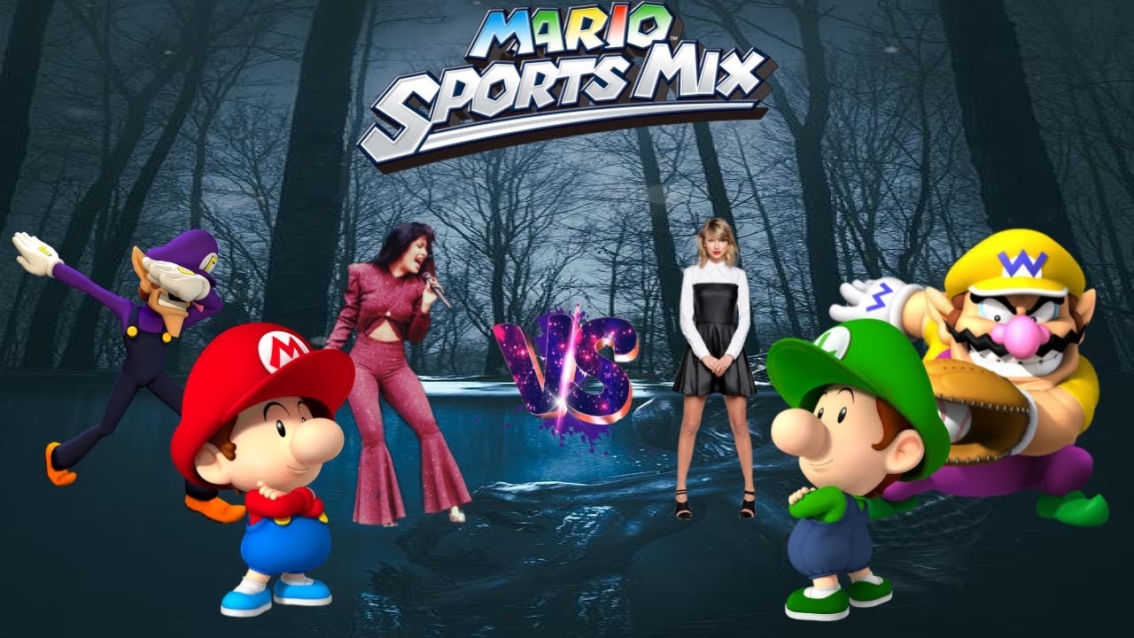 Mario Sports Mix - Dodgeball (3 players, Expert CPU) Exhibition Ep. 1047