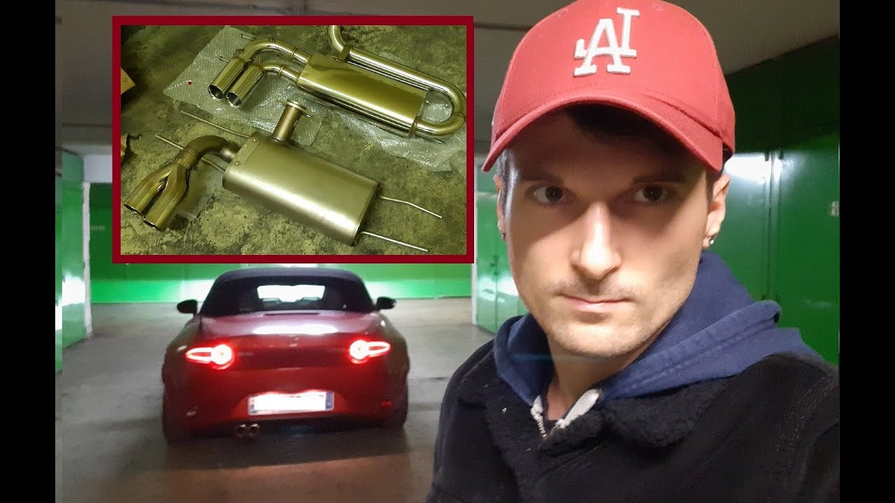 JE TEST 2 SILENCIEUX SPORT POUR LA MX5 ND 2L