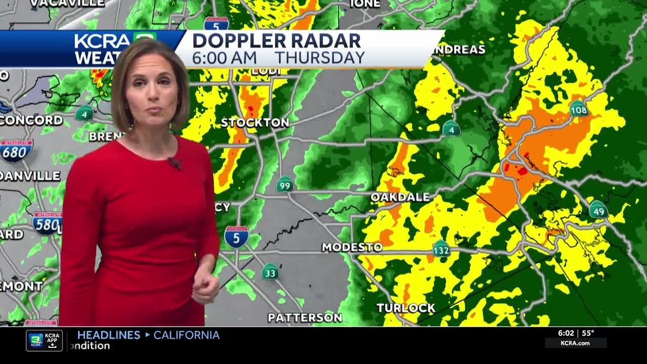 Northern California Christmas rain and wind impacts | Updates at 6 a.m,