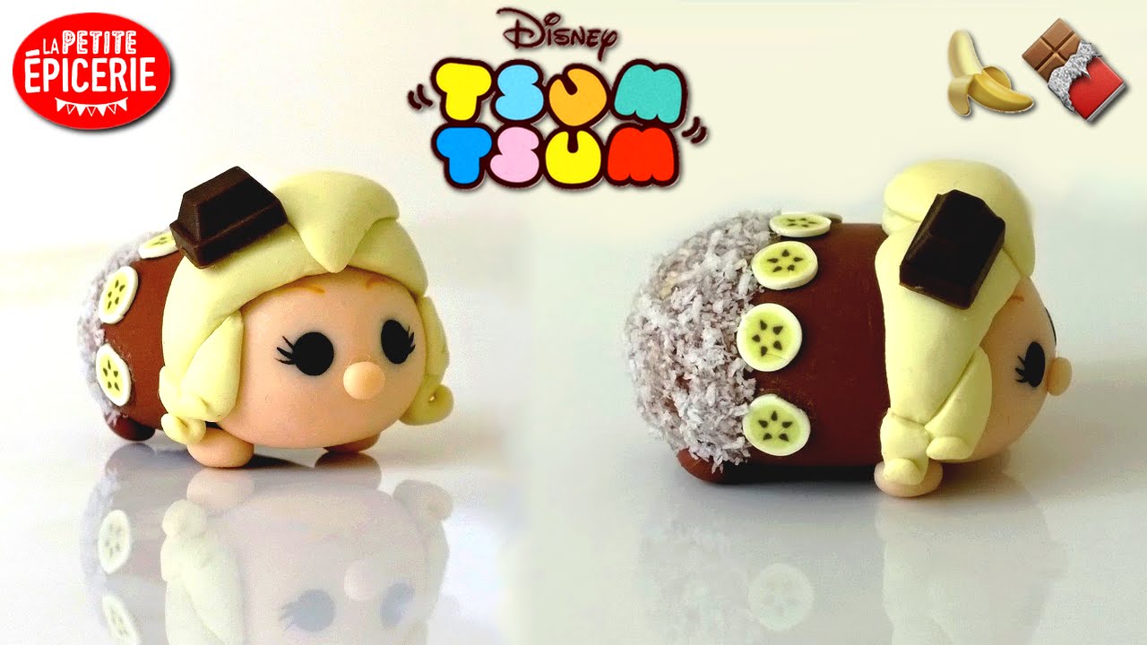 TUTO FIMO | Tsum Tsum Choco-Banane