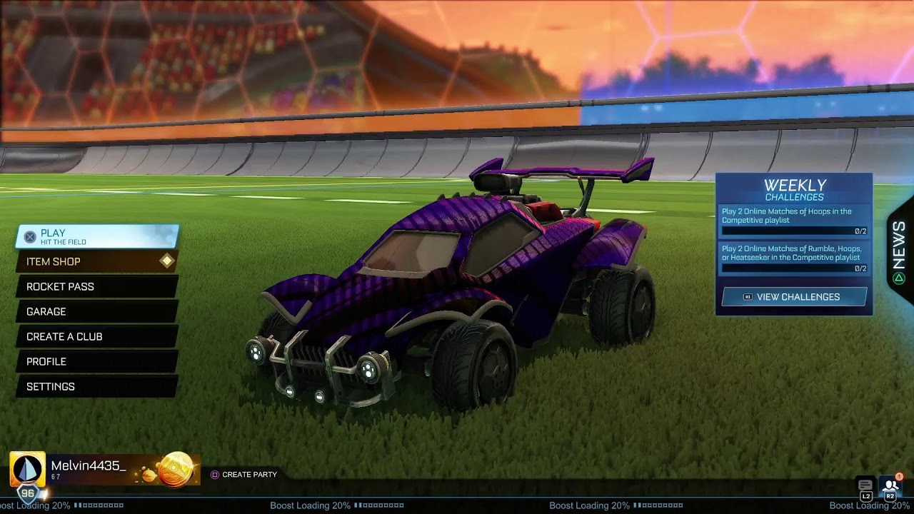 Rocket leauge, feel free to say hi