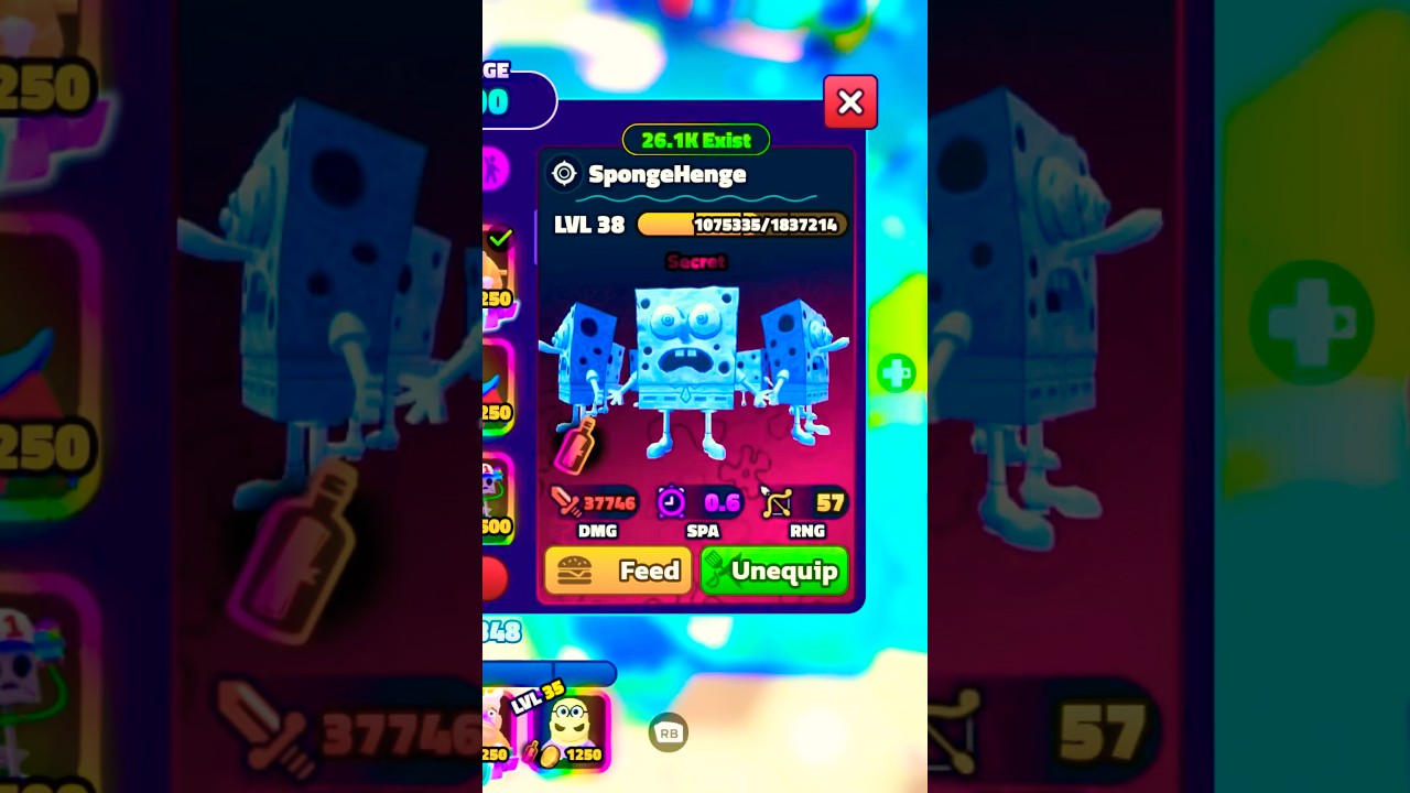 SpongeBob Simulator #robloxshorts #roblox #2025 #spongebobsquarepants #fyp #simulator