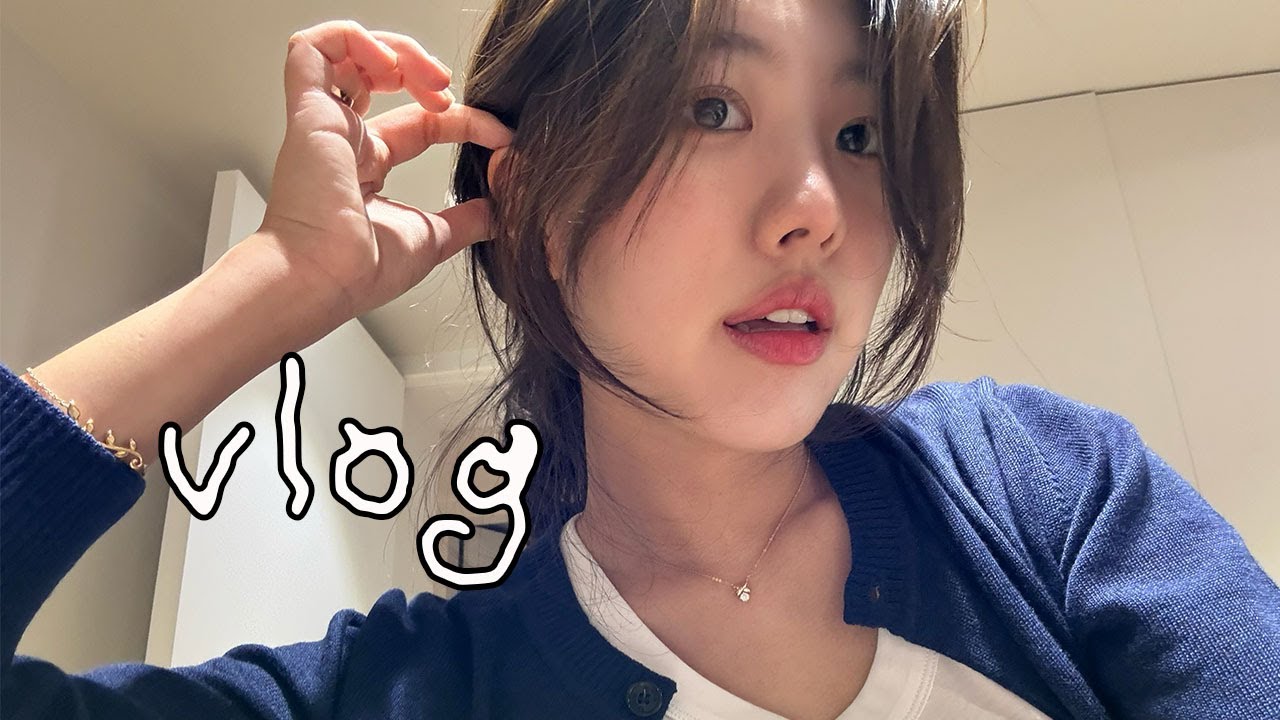 vlog. 대학생 일상 브이로그🌻 | 이게 인턴의 현실?! • 대행사 에디터의 하루 • 일에 대한 생각 끄적끄적
