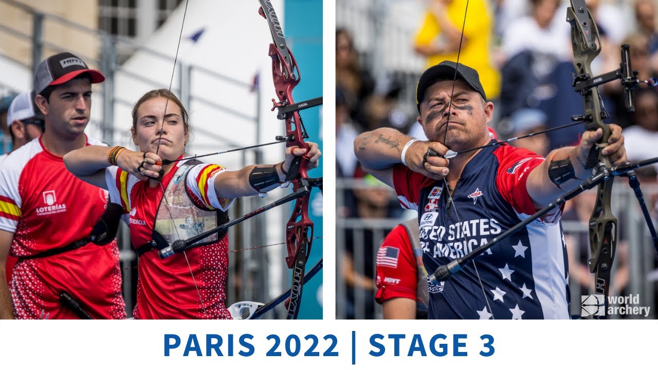 Spain v USA &ndash; recurve mixed team gold | Paris 2022 World Cup S3