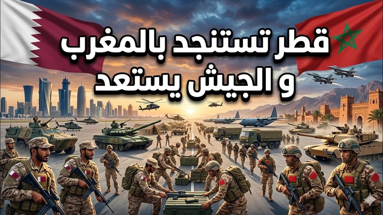 امير قطر يستنجد بالجيش المغربي و المغرب يتجهز لشئ ضخم