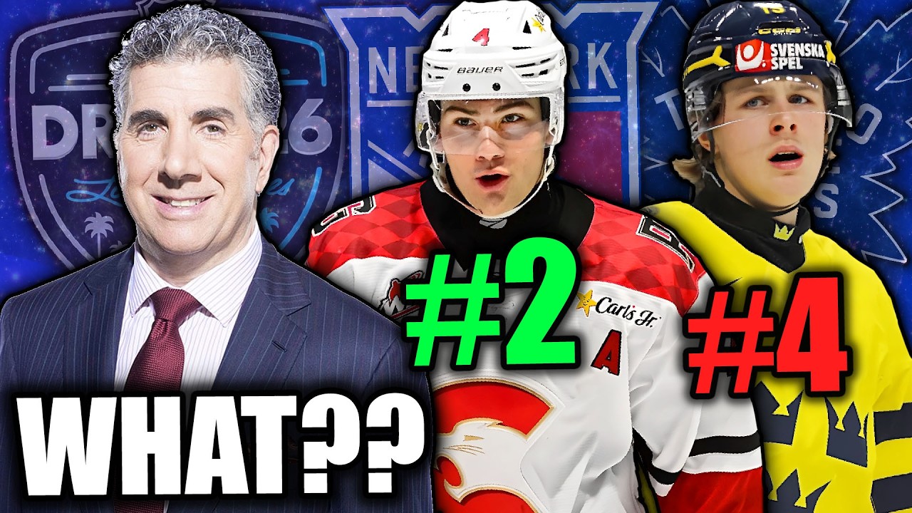 Реакция на новый прогноз драфта НХЛ от Крейга Баттона...