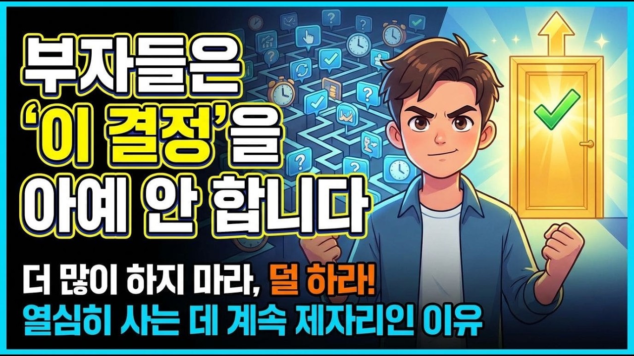 인생의 80%의 결과는 20%의 선택에서 온다!